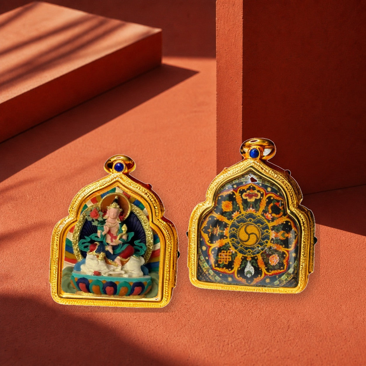 Eastern Luck Thangka pendant EL-PN-139 image 4 of 7
