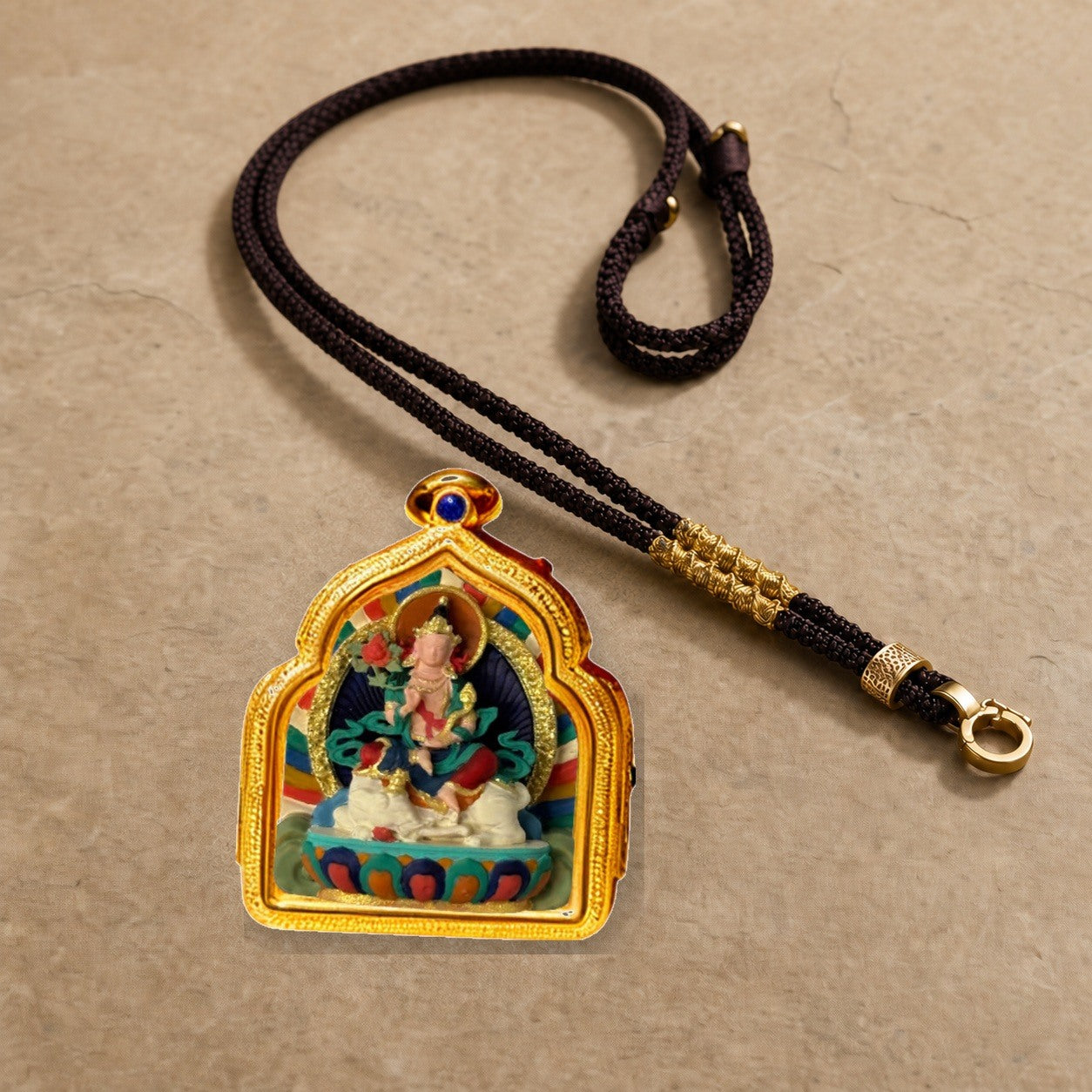 Eastern Luck Thangka pendant EL-PN-139 image 5 of 7
