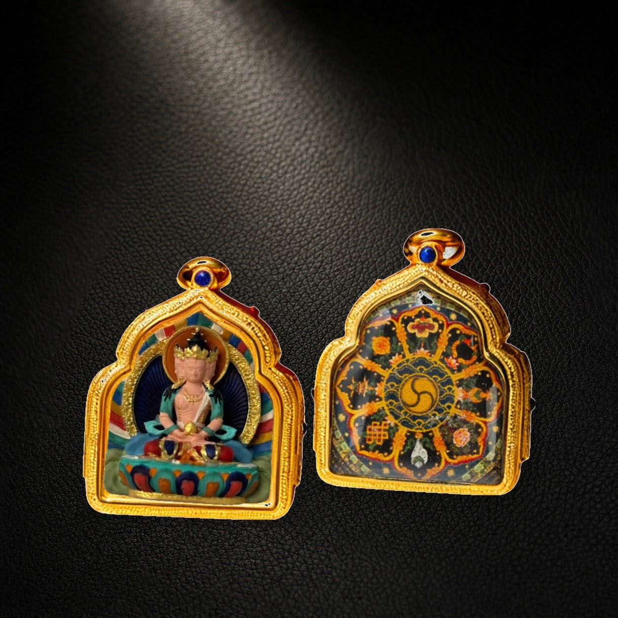 Eastern Luck Thangka pendant EL-PN-140 image 2 of 7
