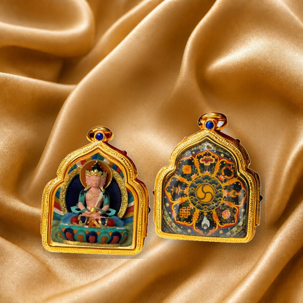 Eastern Luck Thangka pendant EL-PN-140 image 3 of 7