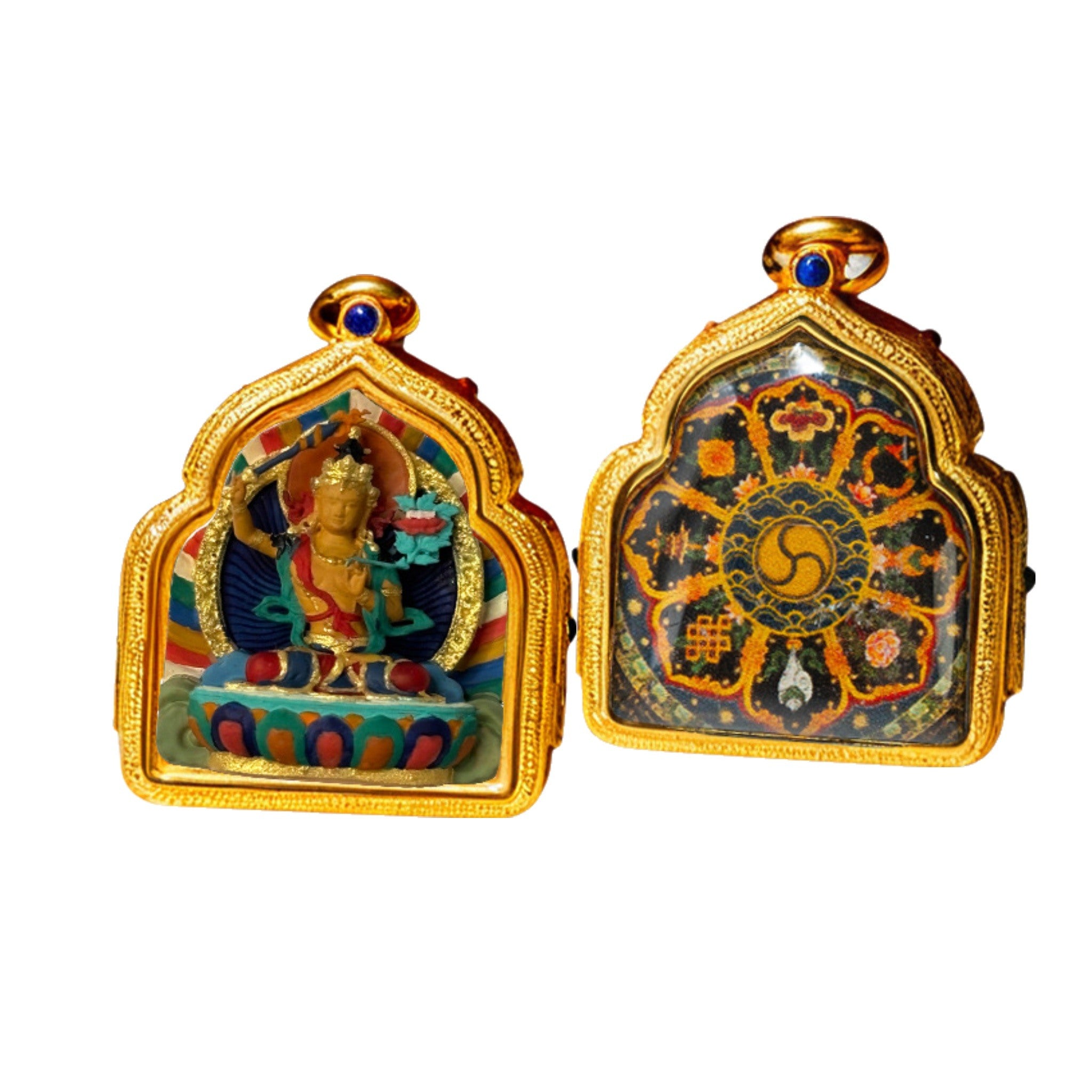 Eastern Luck Thangka pendant EL-PN-141 image 1 of 7