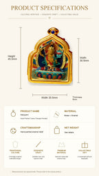 Eastern Luck Thangka pendant EL-PN-141 image 7 of 7