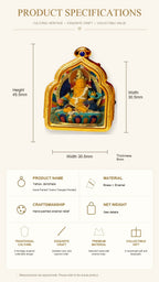 Eastern Luck Thangka pendant EL-PN-142 image 7 of 7