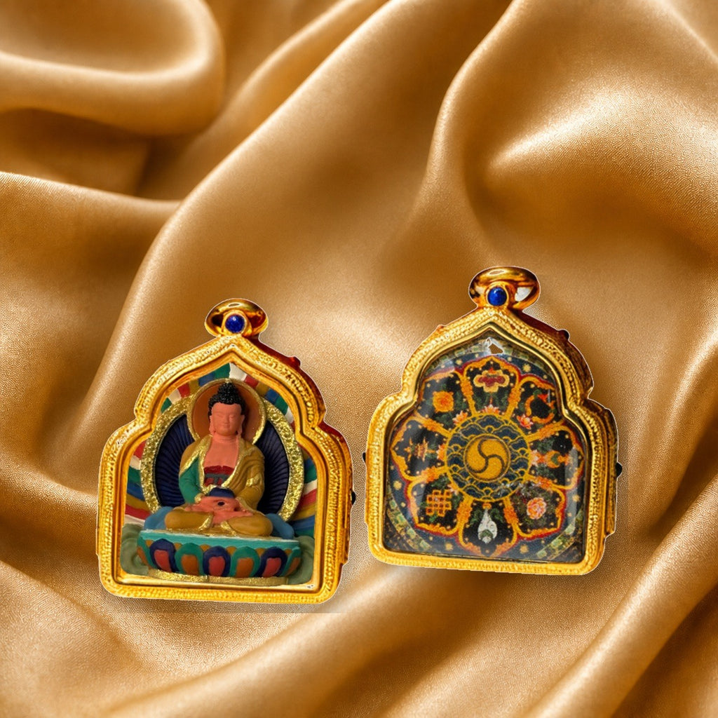 Eastern Luck Thangka pendant EL-PN-143 image 3 of 7