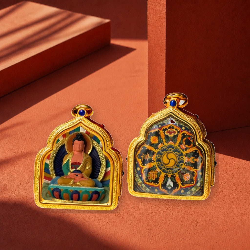 Eastern Luck Thangka pendant EL-PN-143 image 4 of 7