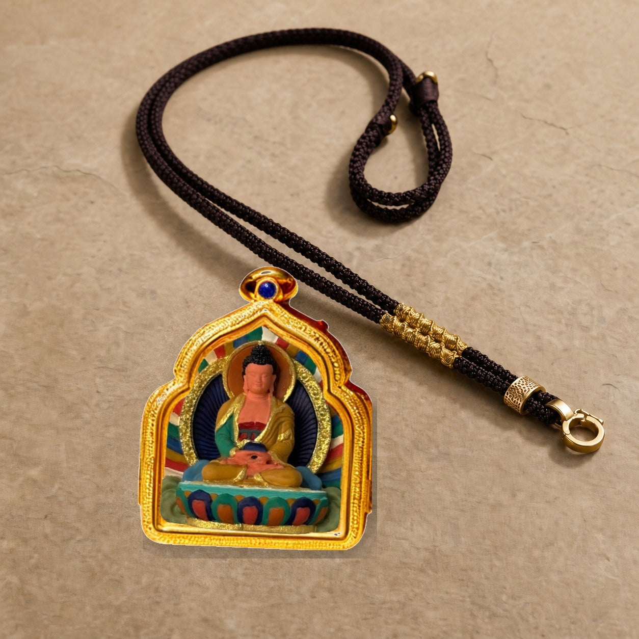 Eastern Luck Thangka pendant EL-PN-143 image 5 of 7