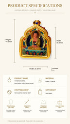Eastern Luck Thangka pendant EL-PN-143 image 7 of 7