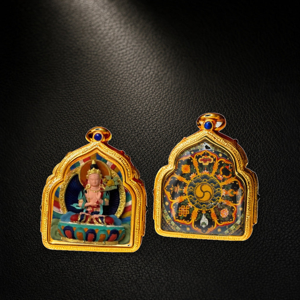 Eastern Luck Thangka pendant EL-PN-144 image 2 of 7