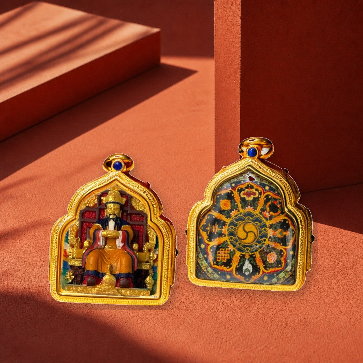 Eastern Luck Thangka pendant EL-PN-145 image 4 of 7