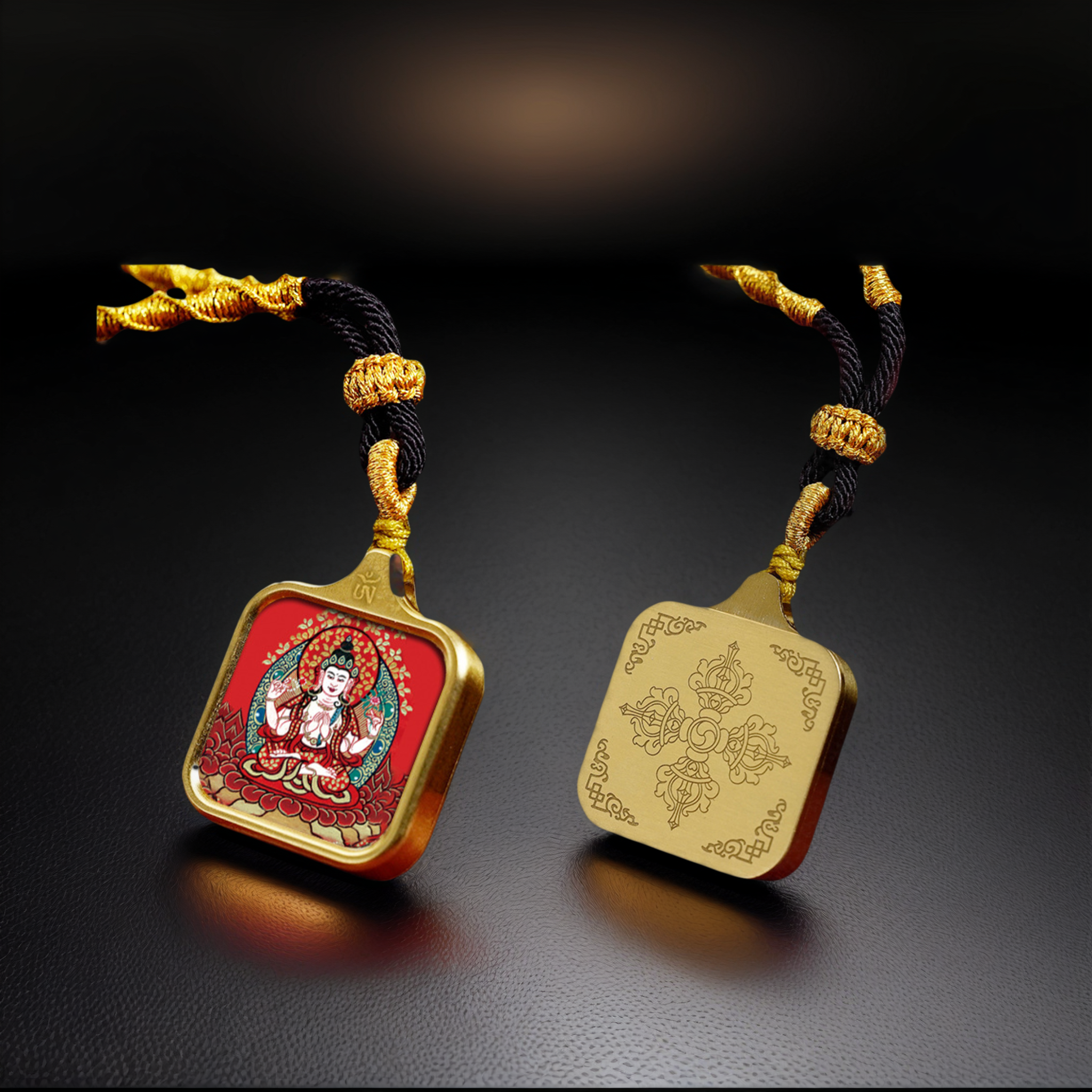 Thangka jewelry lifestyle scene