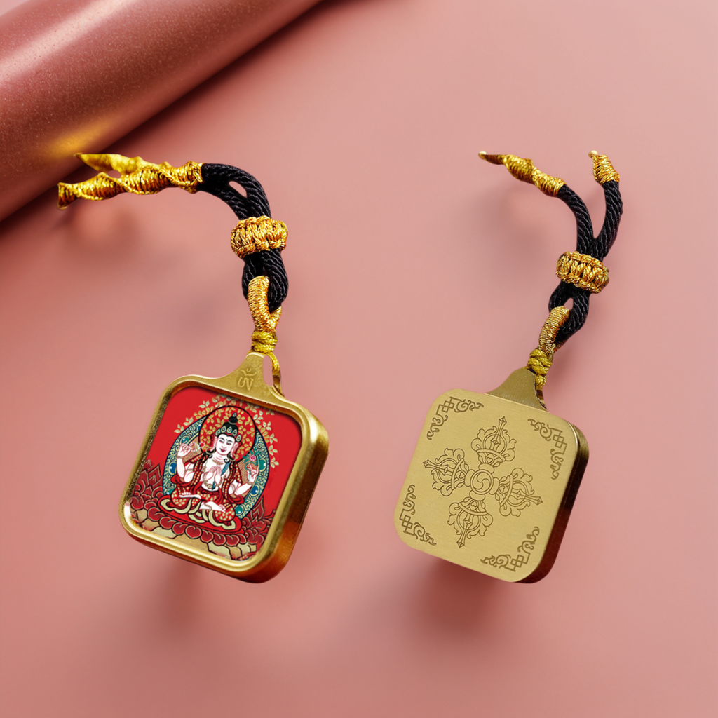 Thangka jewelry lifestyle scene