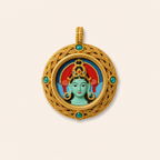 Green Tara Tsatsa Relief gallery image 1