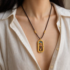 Eastern Luck palden lhamo 3d hand painted tsatsa pendant zodiac series image 6 of 10