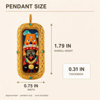 Eastern Luck palden lhamo 3d hand painted tsatsa pendant zodiac series image 7 of 10