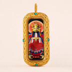 Eastern Luck wuye guardian 3d hand painted tsatsa pendant zodiac series image 1 of 10