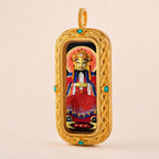Eastern Luck wuye guardian 3d hand painted tsatsa pendant zodiac series image 2 of 10