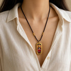 Eastern Luck wuye guardian 3d hand painted tsatsa pendant zodiac series image 6 of 10