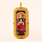 Eastern Luck wuye guardian 3d hand painted tsatsa pendant zodiac series image 9 of 10