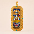 Eastern Luck wuye guardian b 3d hand painted tsatsa pendant zodiac series image 3 of 10